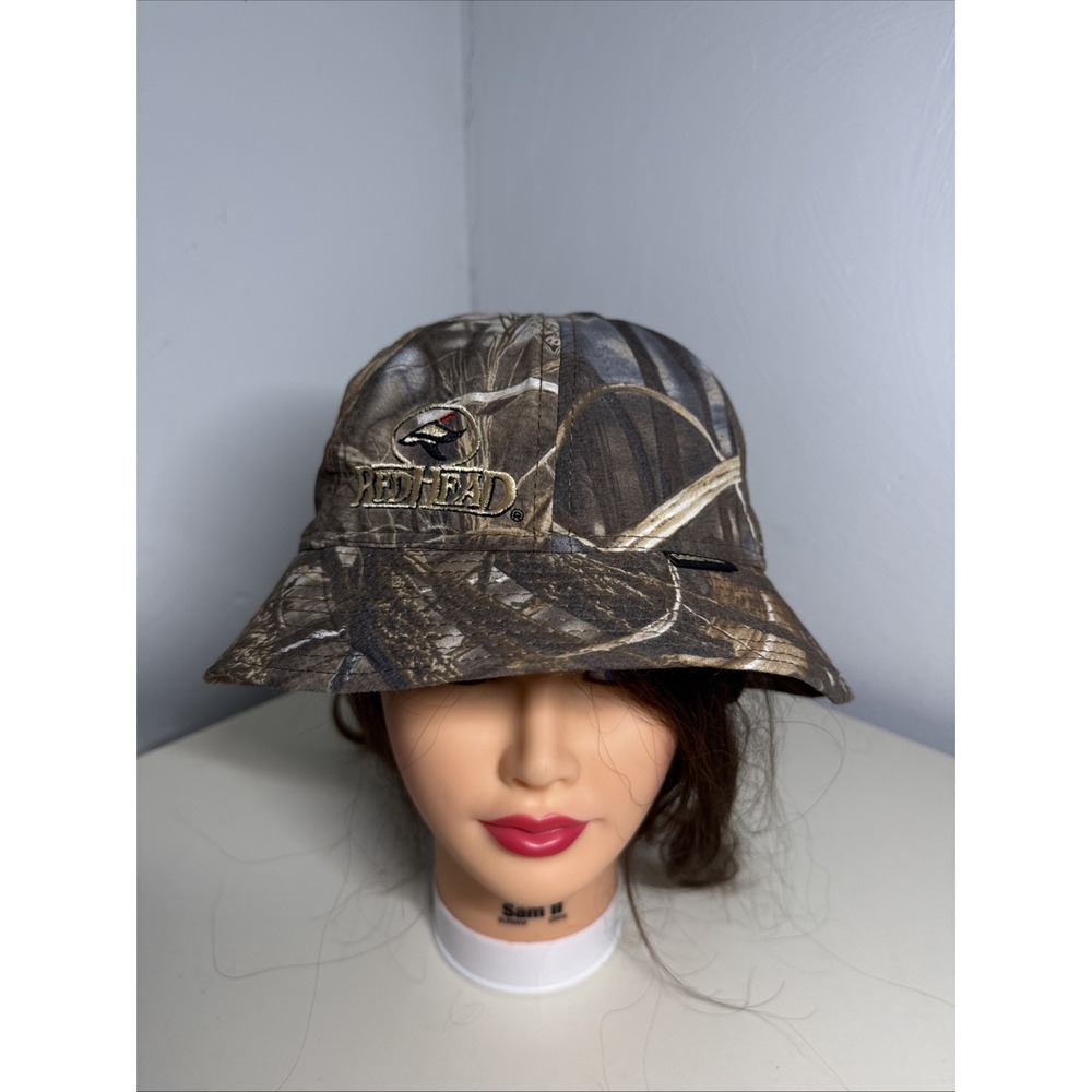 Red Head Camo Goretex Insulated Hunting Outdoors Hat Cap, Fold Down Ear Covers